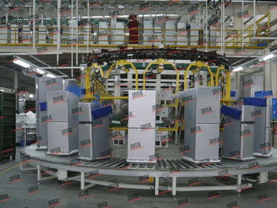 冰箱生產(chǎn)線，各種電器生產(chǎn)線-浙江永達(dá)輸送設(shè)備有限公司