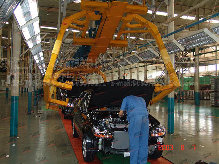 新能源汽車生產(chǎn)線，新能源汽車流水線，新能源汽車輸送線浙江永達(dá)專業(yè)定制